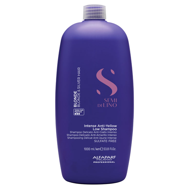 Semi di Lino Intense Blonde Anti-Yellow Low Shampoo