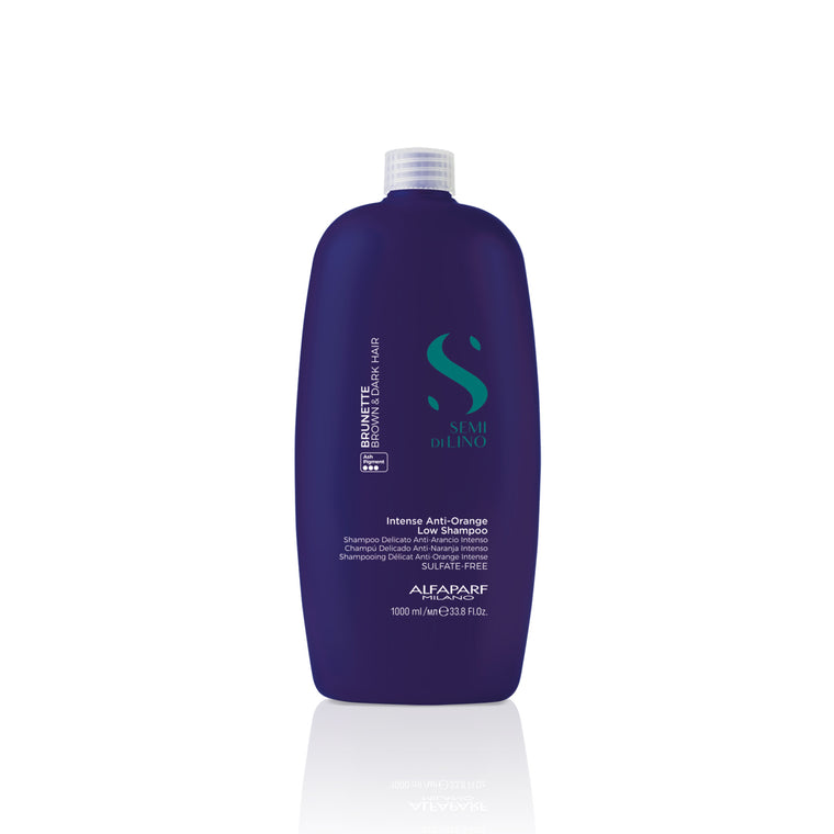Semi di Lino Intense Brunette Anti-Orange Low Shampoo
