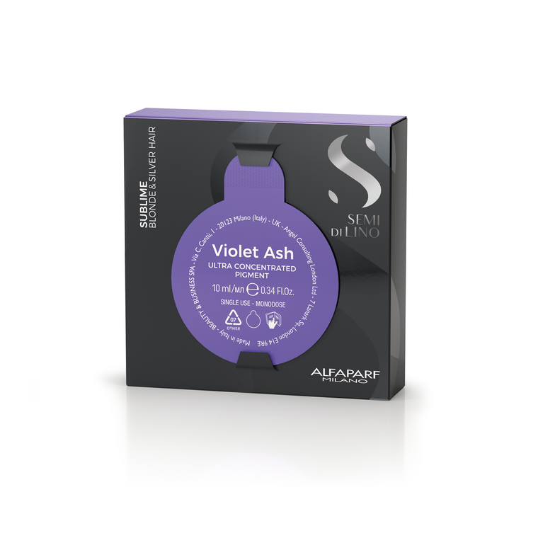 Semi di Lino Sublime Pigments for Blonde and Silver Hair - Violet Ash .21